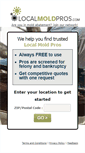 Mobile Screenshot of localmoldpros.com